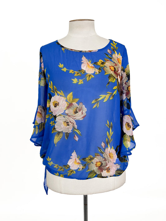 Bettie Monroe | Blue Top | Size S