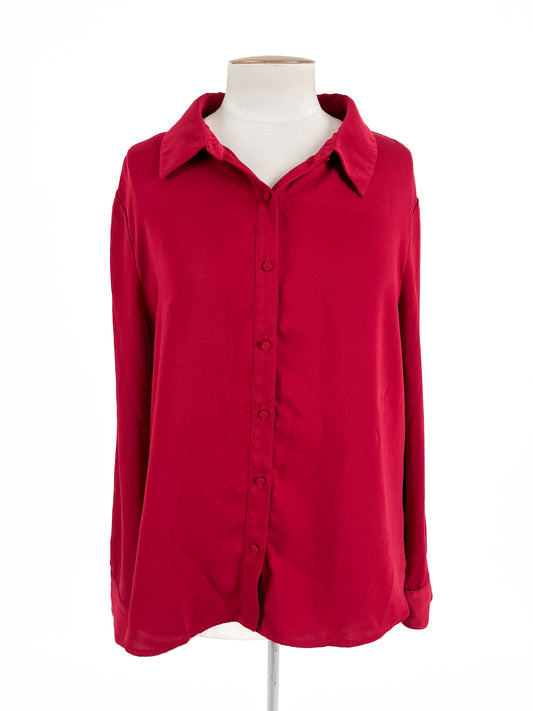 Jacqui.E | Red Casual/Workwear Top | Size 18