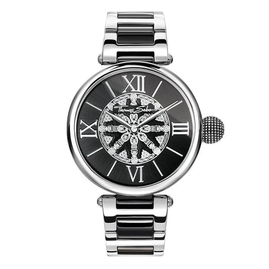 Thomas Sabo | Karma Stainless Steel Black Dial | Size OS