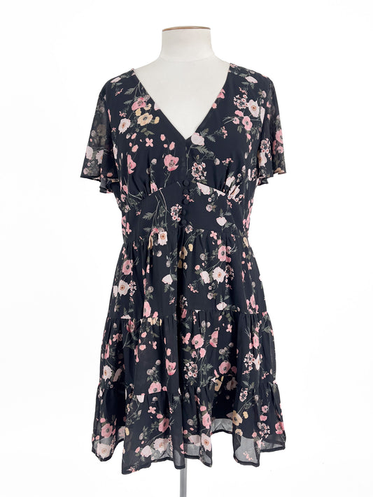 Dotti | Black Casual/Cocktail Dress | Size 16