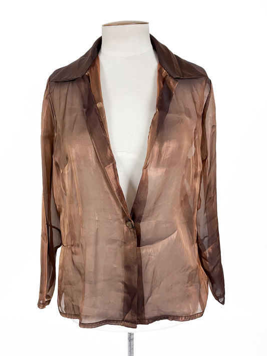 Macjays | Brown Casual Top | Size 16