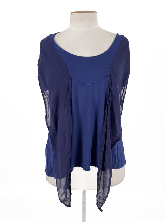 Robyn Mathieson | Navy Workwear Top | Size 14