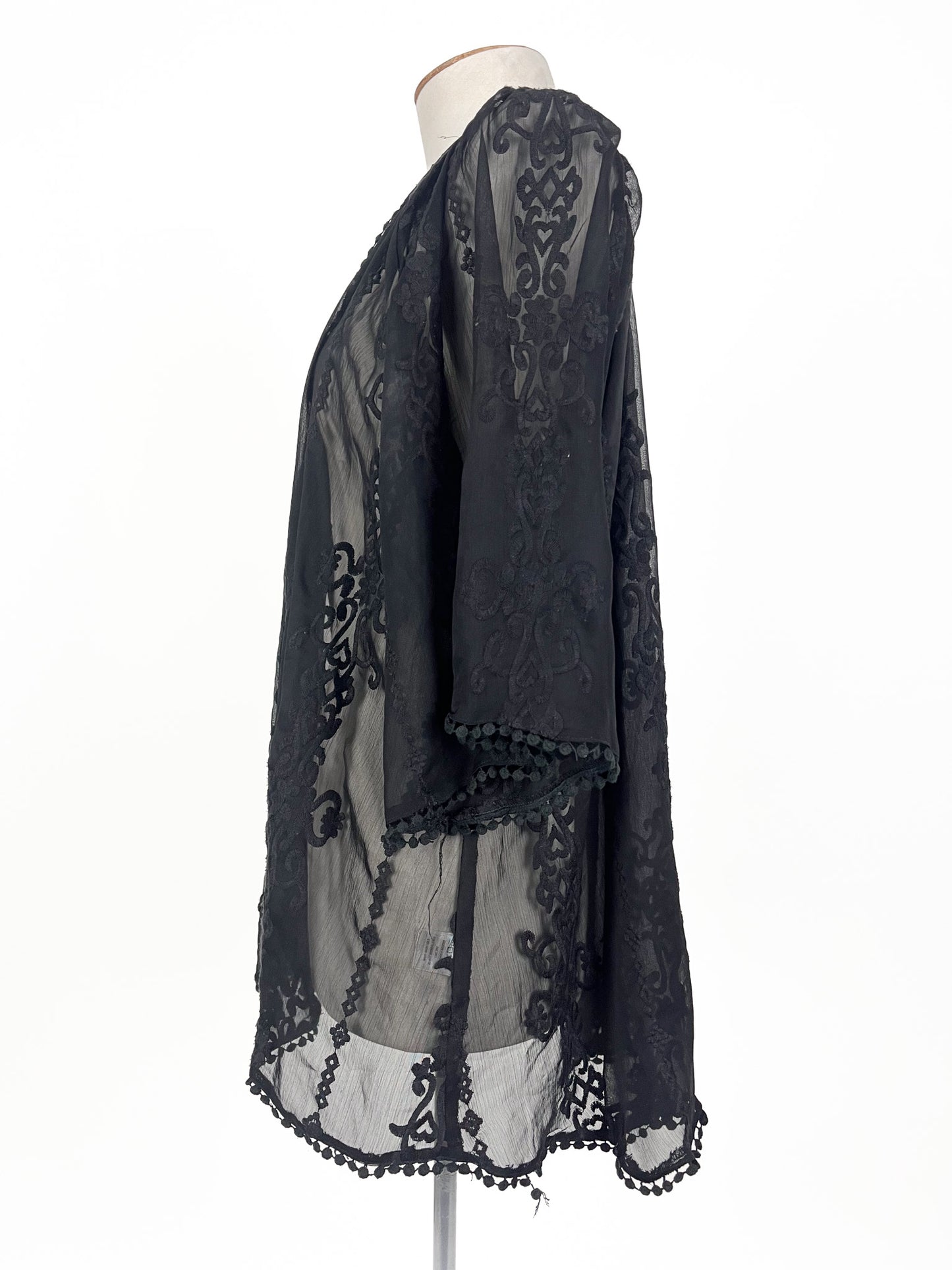 May & July | Black Casual Cardigan | Size S