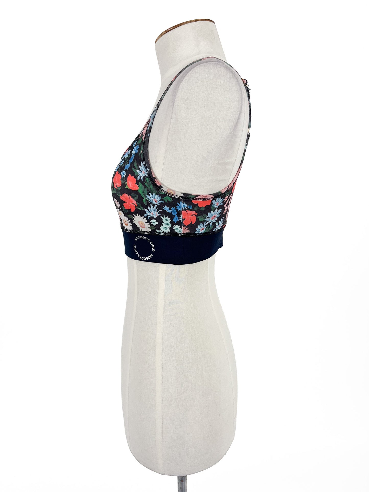 Nobody's Child | Multicoloured Activewear Top | Size 8