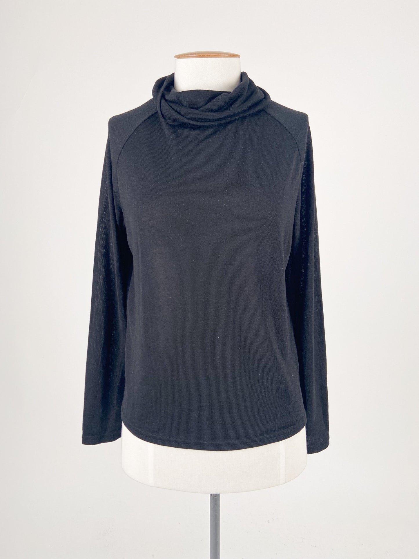 Mirrou | Black Casual Top | Size S