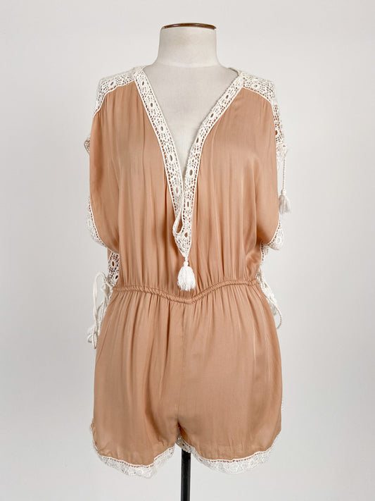 Angel Biba | Beige Casual Playsuit | Size 10