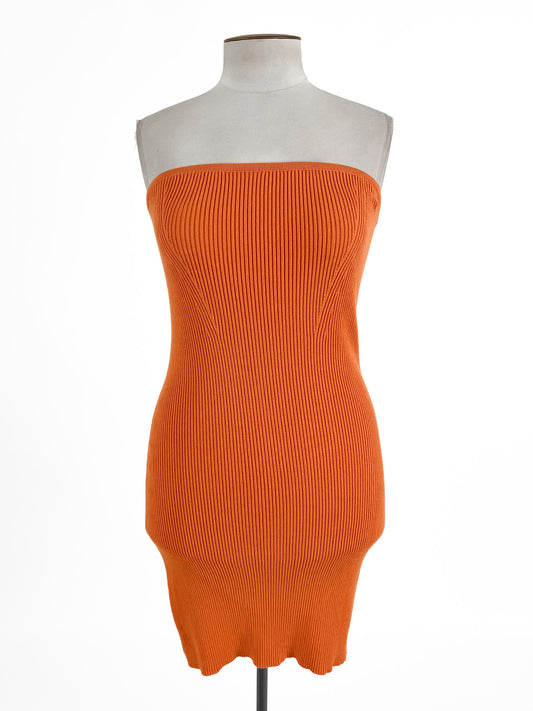 Glassons | Orange Cocktail Dress | Size M