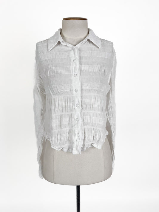 Ruby | White Casual/Workwear Top | Size 8