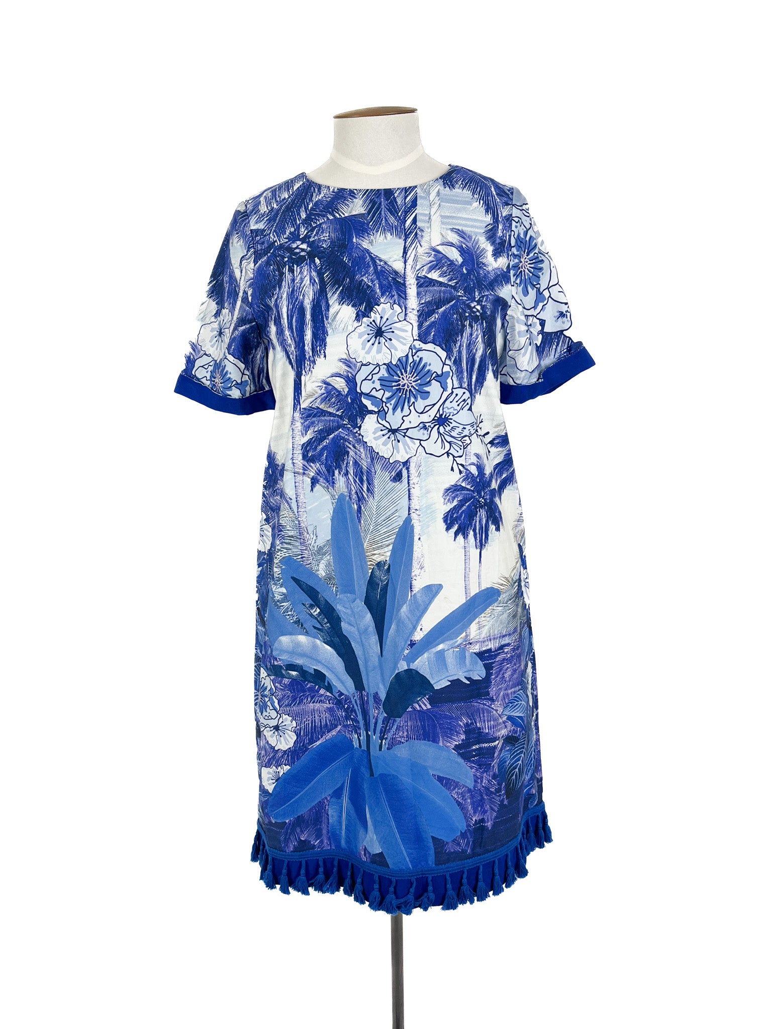 Cooper - Blue Midi Dress (Size 10)