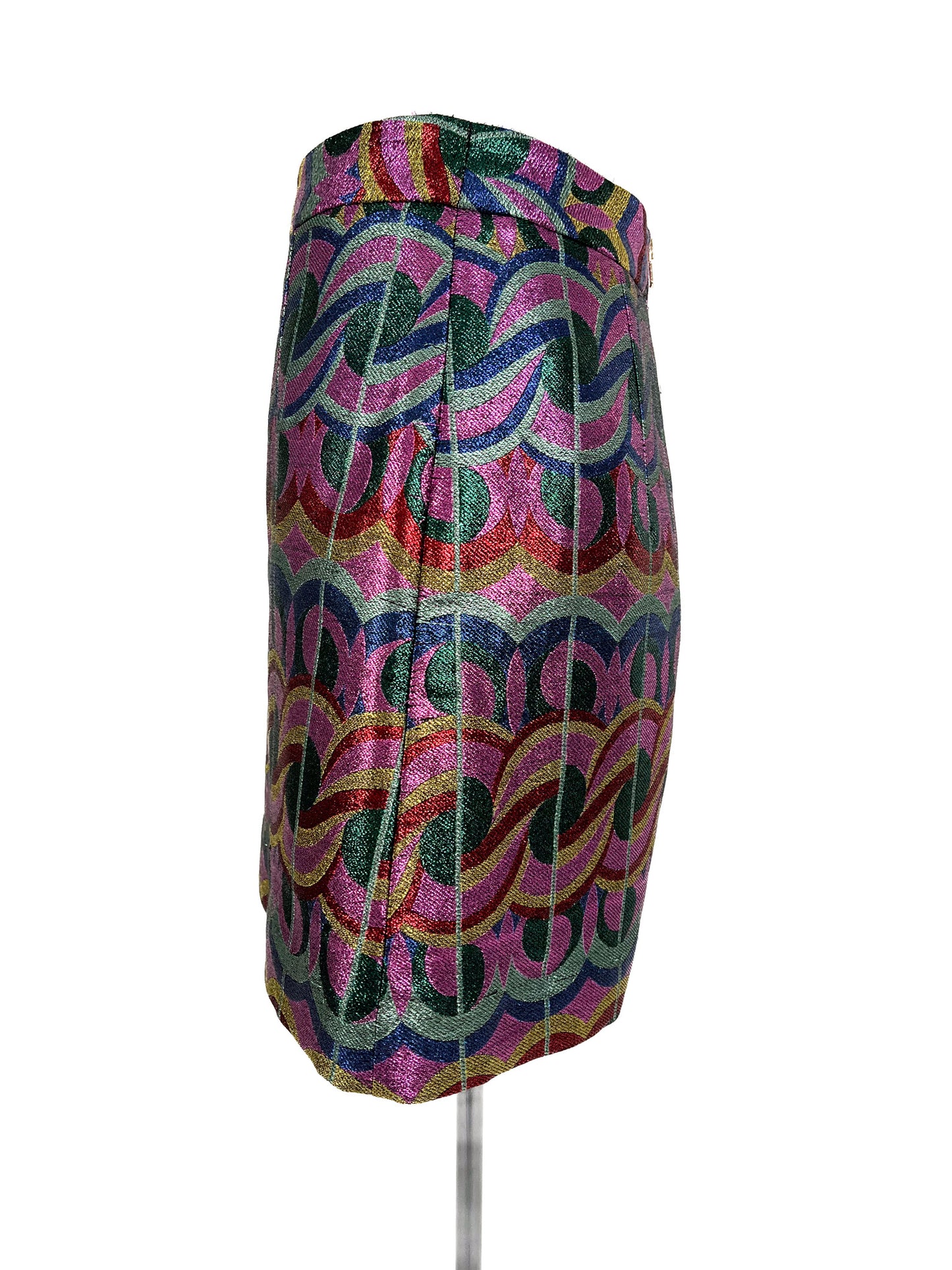 Rebecca Vallance | Multicoloured Cocktail Skirt | Size 8