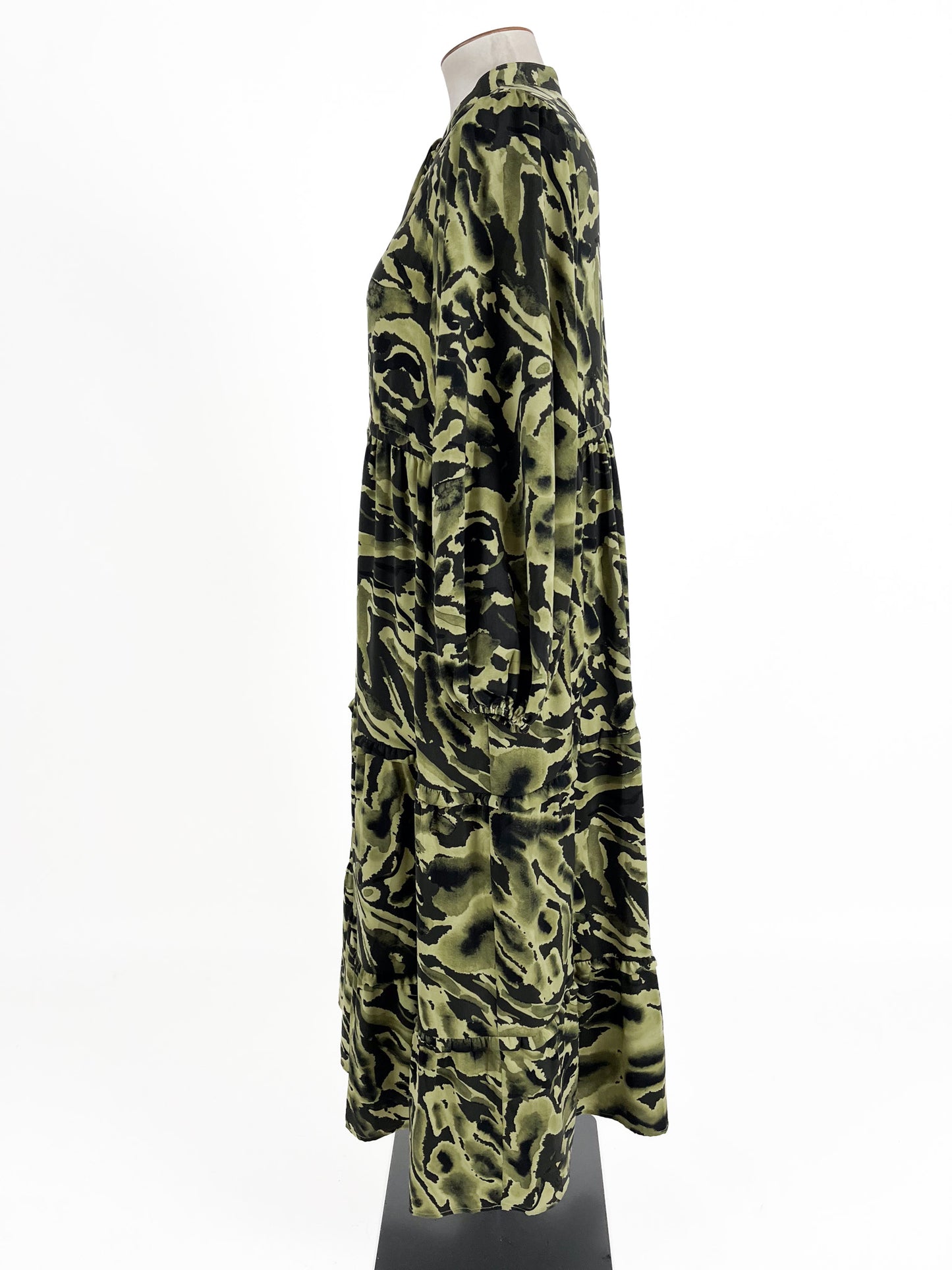 Eb & Ive | Green Casual Dress | Size M