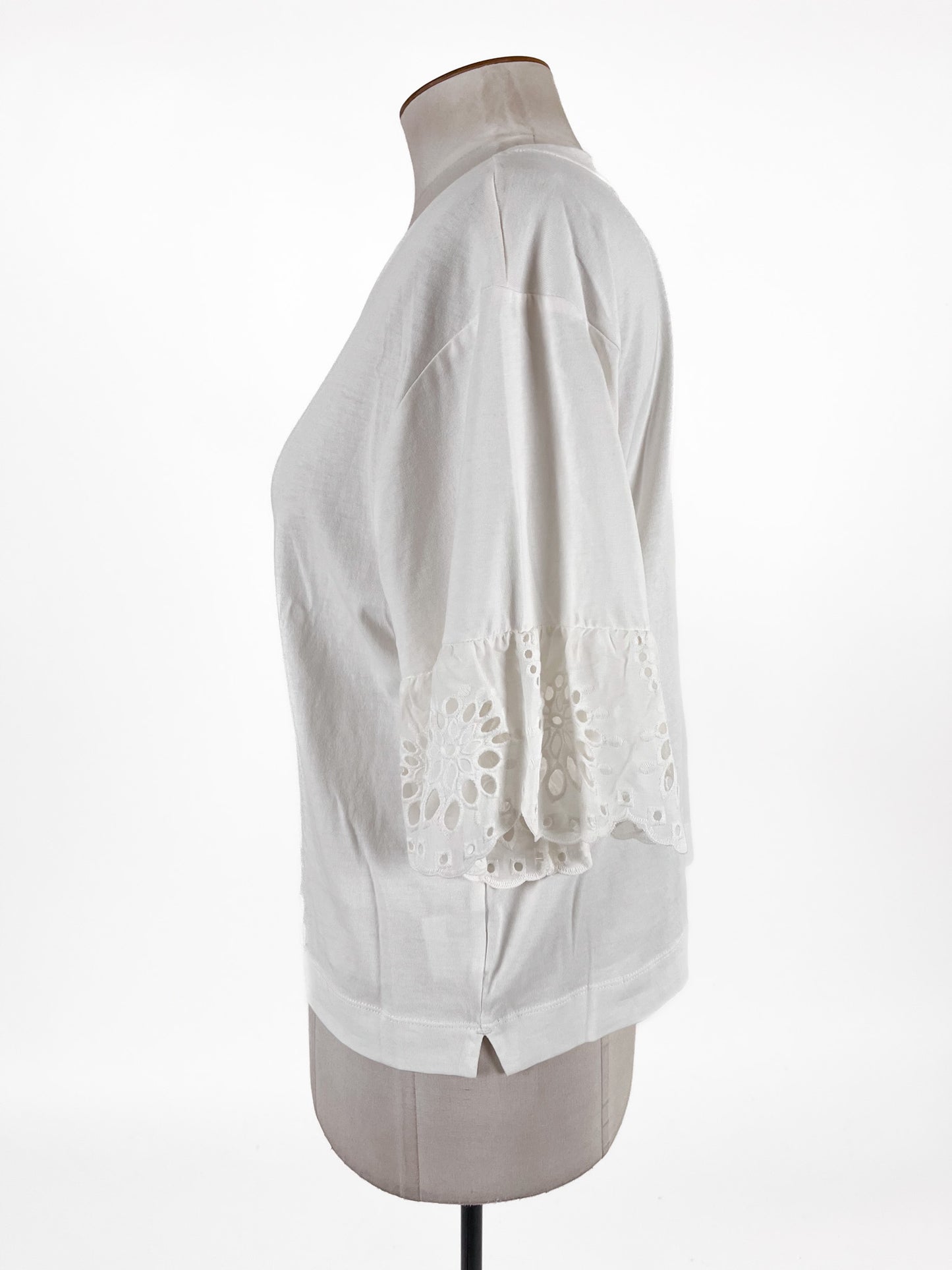 Whistle | White Casual Top | Size L
