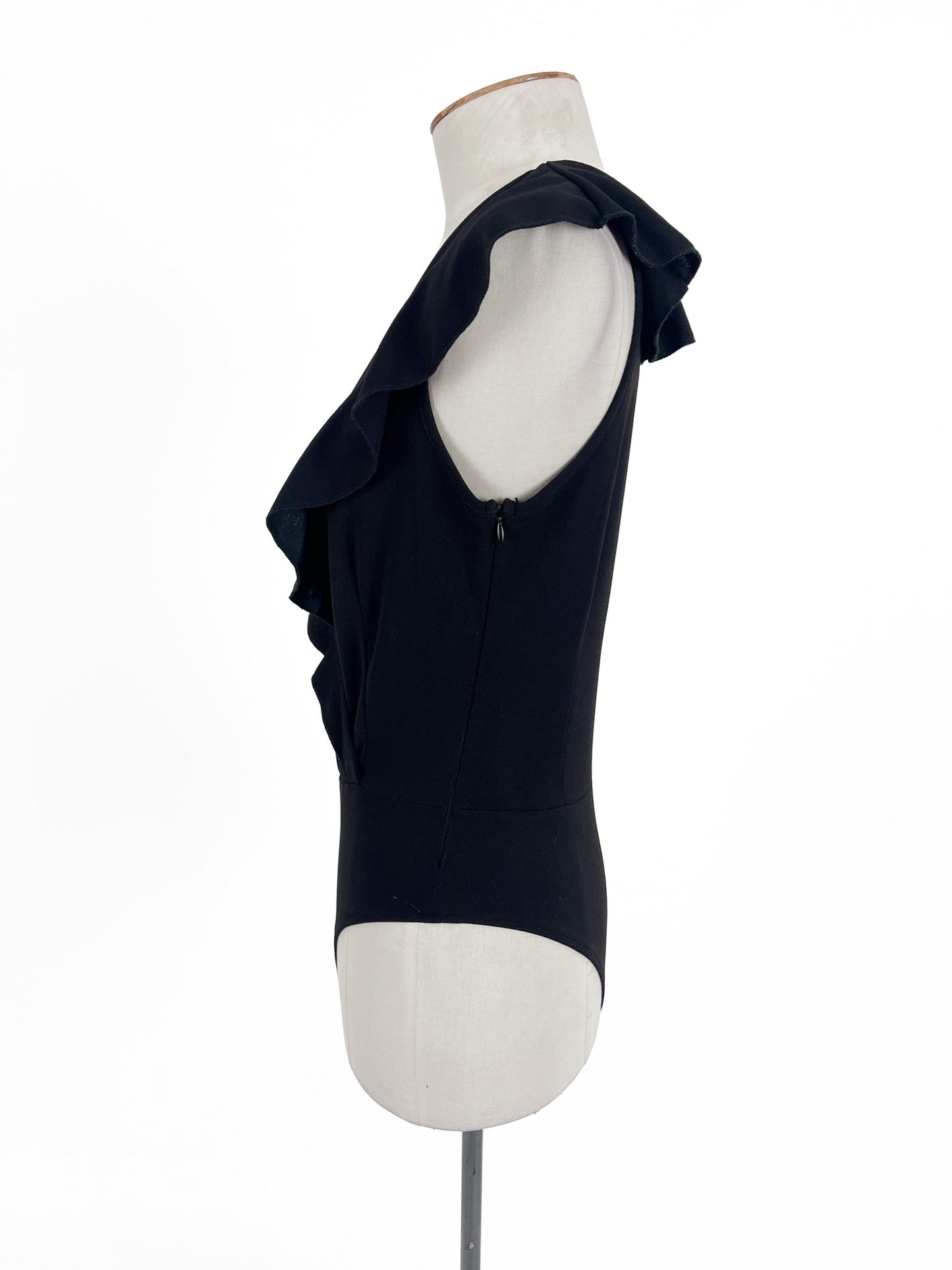 Whyte Valentine | Black Playsuit | Size 6