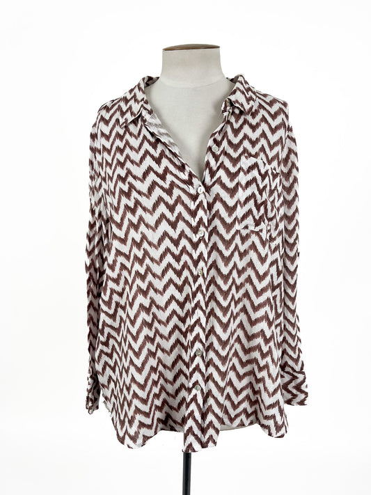 Just Jeans - Brown Blouse (Size 16)