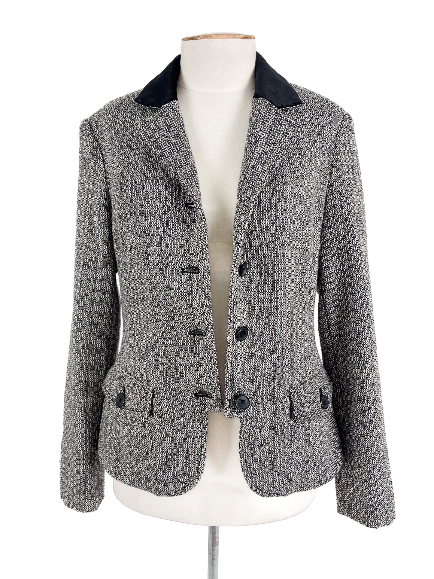 Isaac Mizrahi | Grey Casual/Workwear Jacket | Size 10