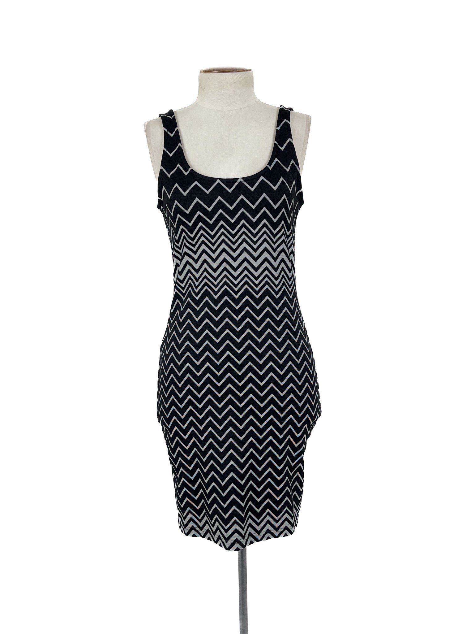 Metalicus - Black Mini Dress (Size S)