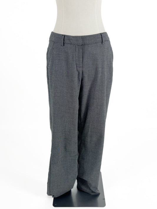 Jacqui.E | Grey Straight fit Pants | Size 8