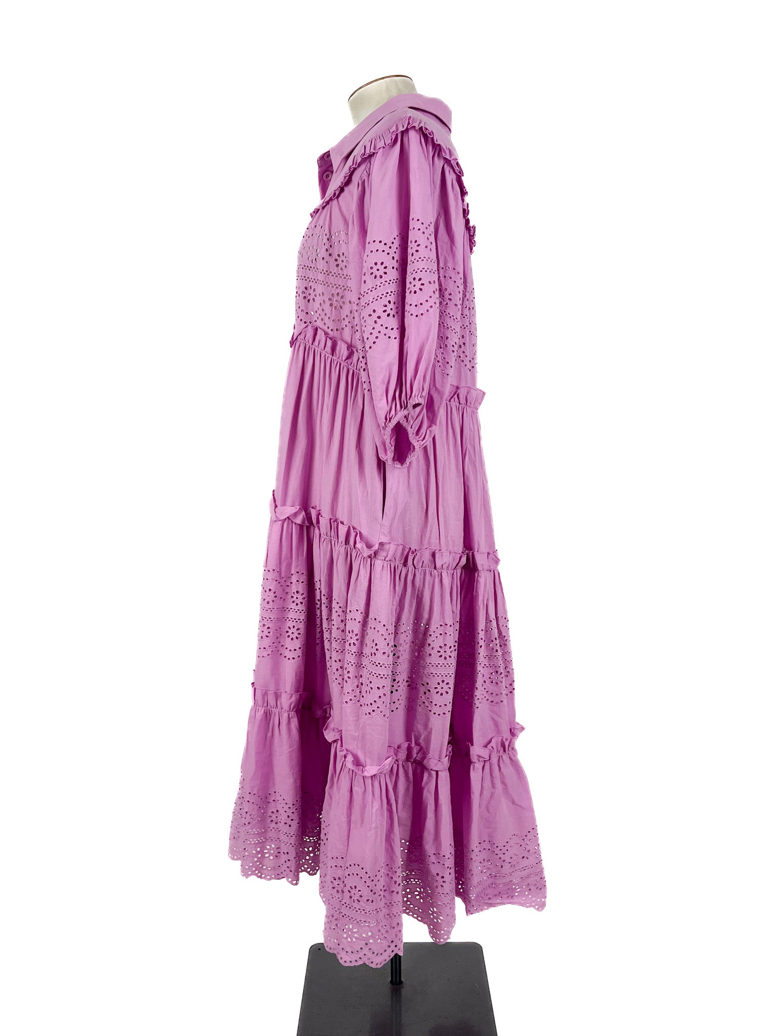 Trelise Cooper - Purple Midi Dress (Size L)