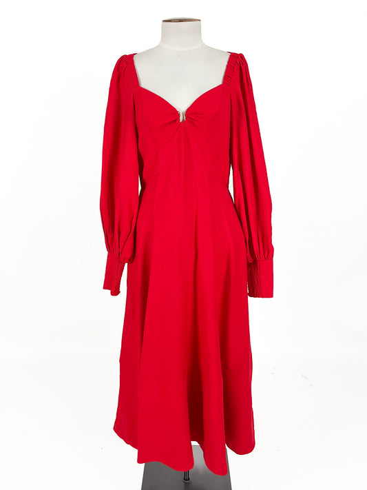 Portmans | Red Cocktail Dress | Size 10