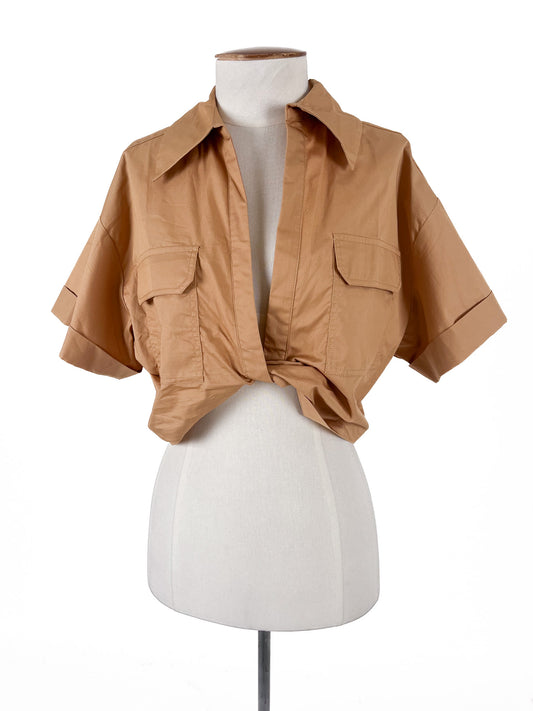Madison the Label | Beige Casual Top | Size M