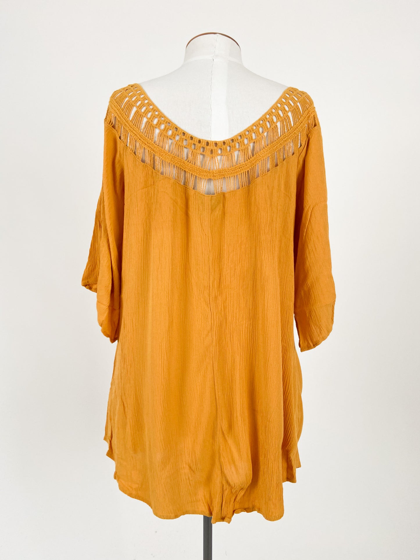 City Chic | Yellow Casual Top | Size S