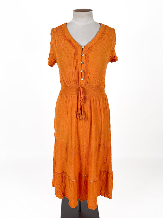 Rockmans | Orange Casual Dress | Size 10