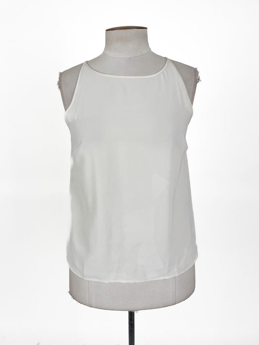 Warehouse | White Casual Top | Size 10