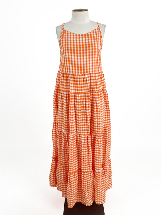 Mombasa Rose | Orange Casual Dress | Size S