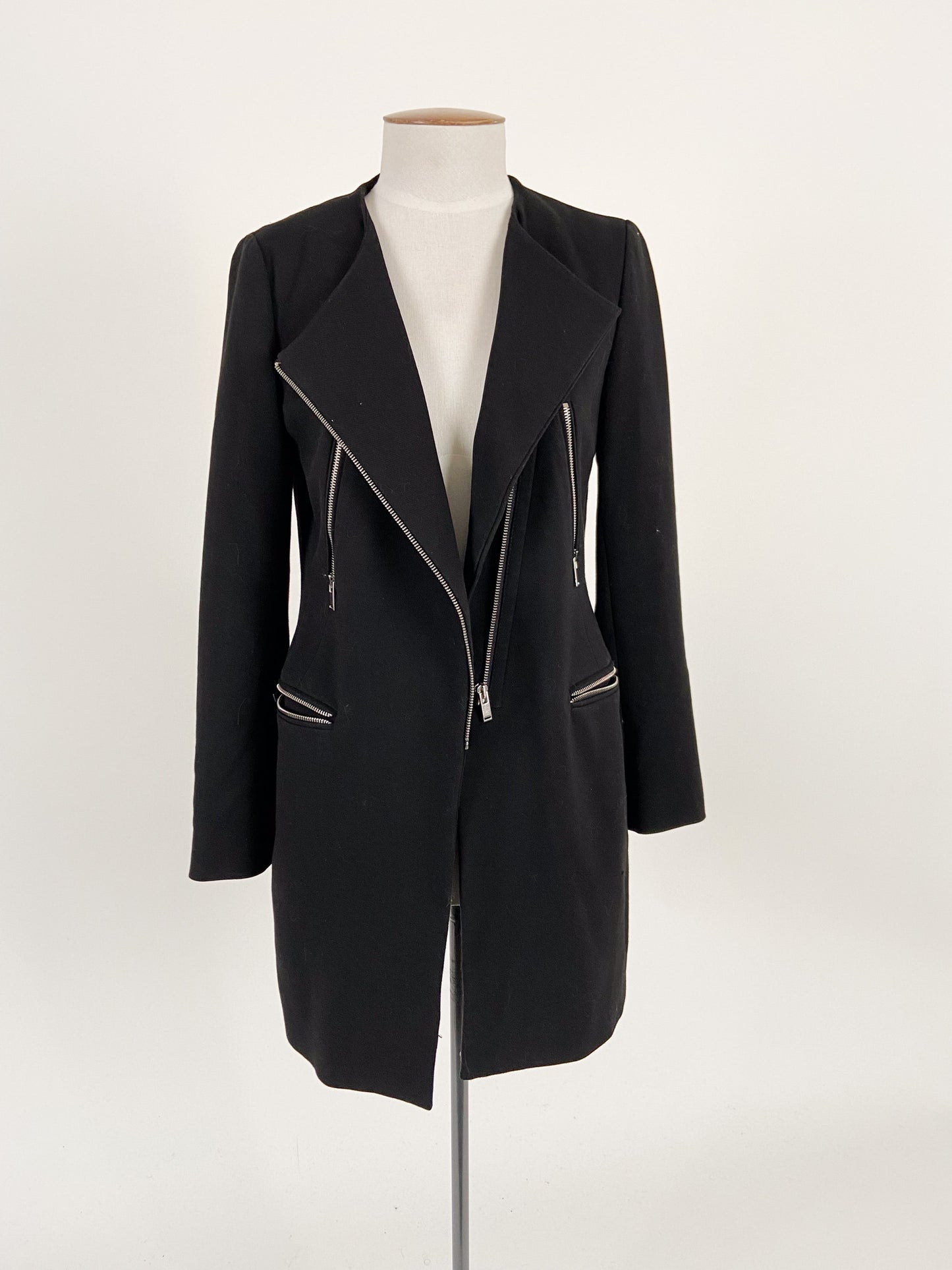 Zara | Black Workwear Jacket | Size XS