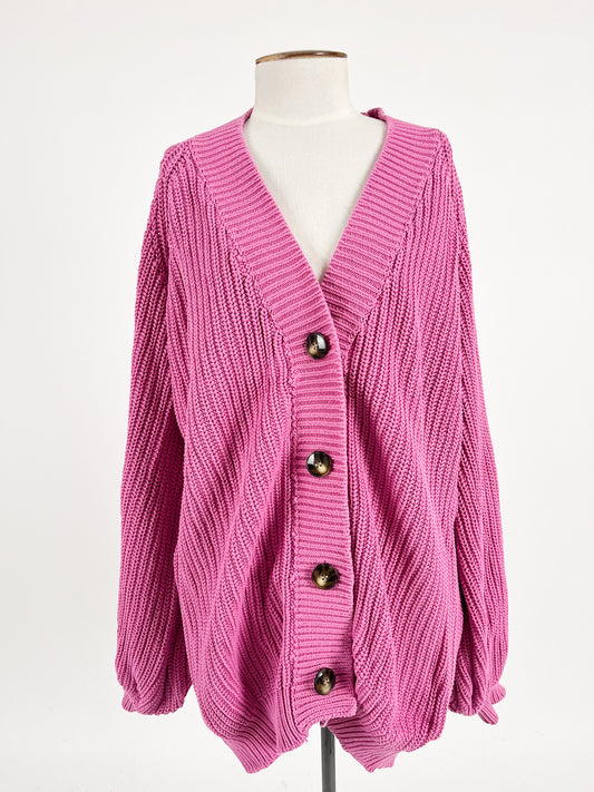 Waiapu Road | Pink Casual Cardigan | Size XS