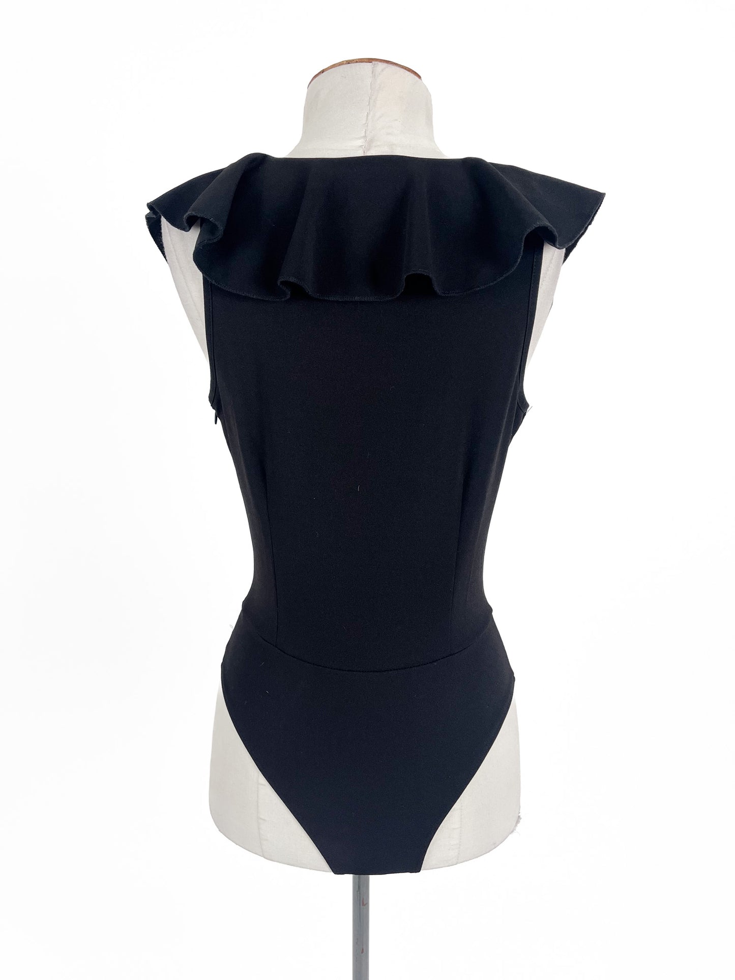 Whyte Valentine | Black Playsuit | Size 6