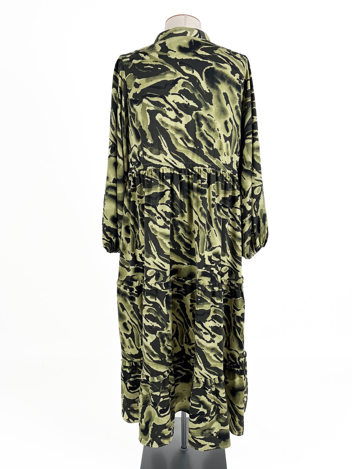 Eb & Ive | Green Casual Dress | Size M