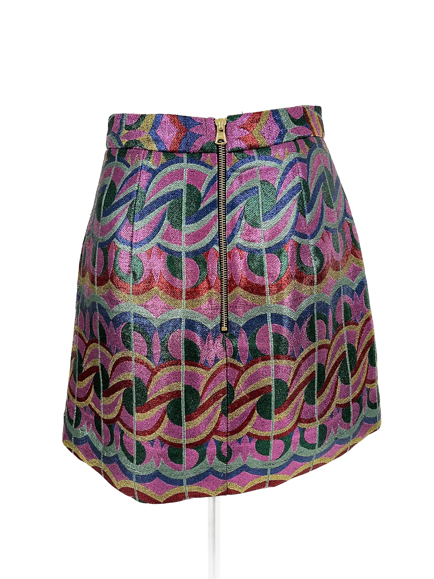 Rebecca Vallance | Multicoloured Cocktail Skirt | Size 8