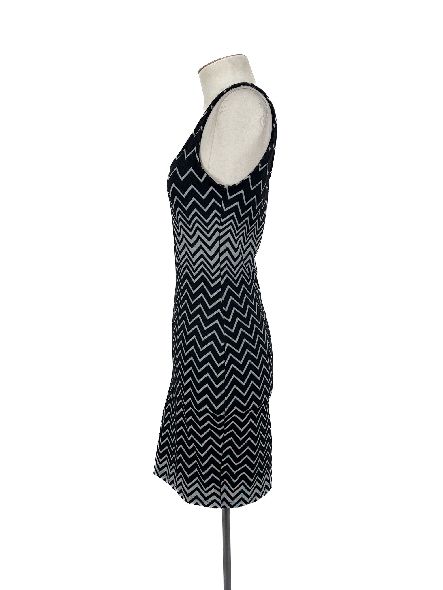 Metalicus - Black Mini Dress (Size S)