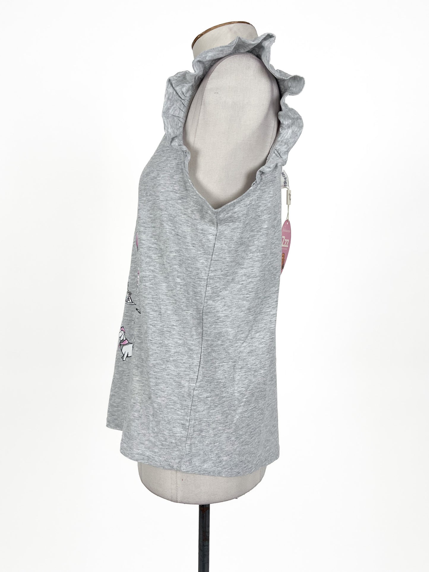 Peter Alexander | Grey Sleep Top | Size S