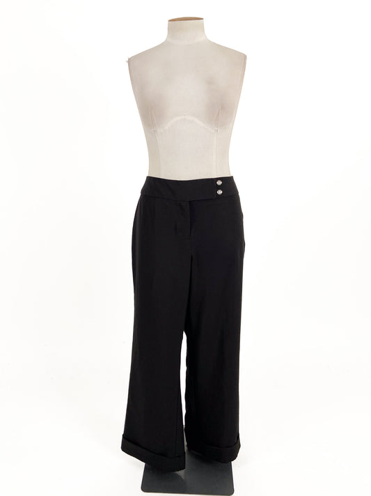 Studio 1940 | Black Straight fit Pants | Size 16