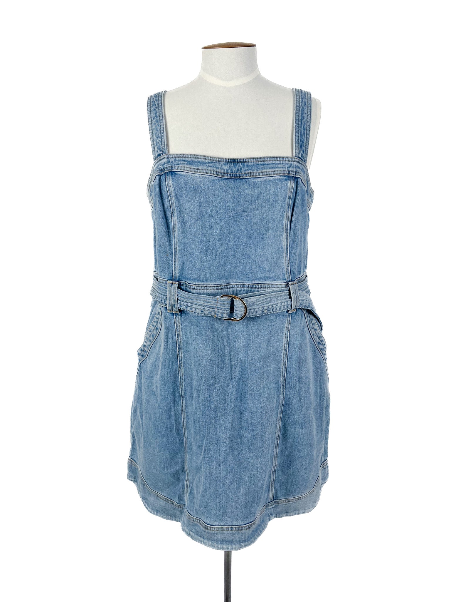 Witchery - Blue Mini Dress (Size 16)