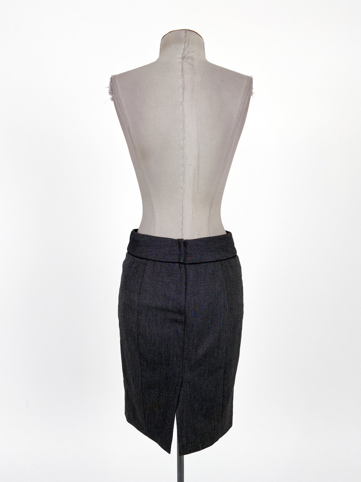 Portmans | Multicoloured Workwear Skirt | Size 6