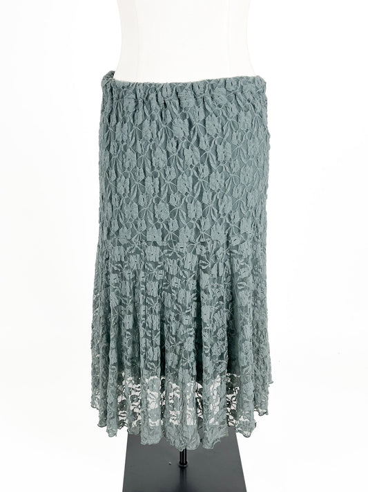 Black Apple | Blue Casual Skirt | Size XL