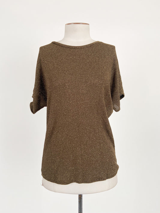 Witchery | Gold Casual/Workwear Top | Size S