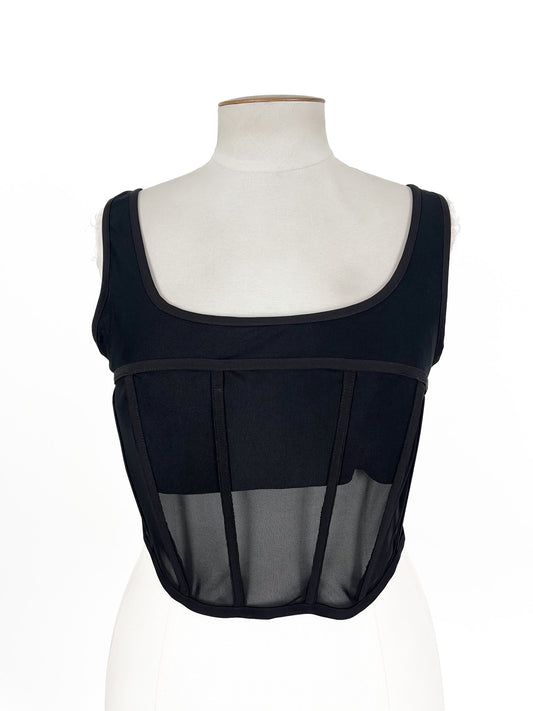 Petal + Pup | Black Top | Size XL