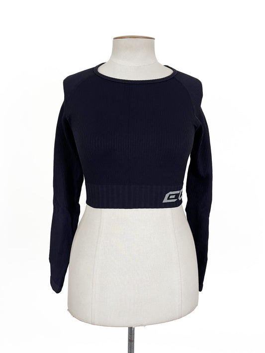 Echt | Black Casual Activewear Top | Size M