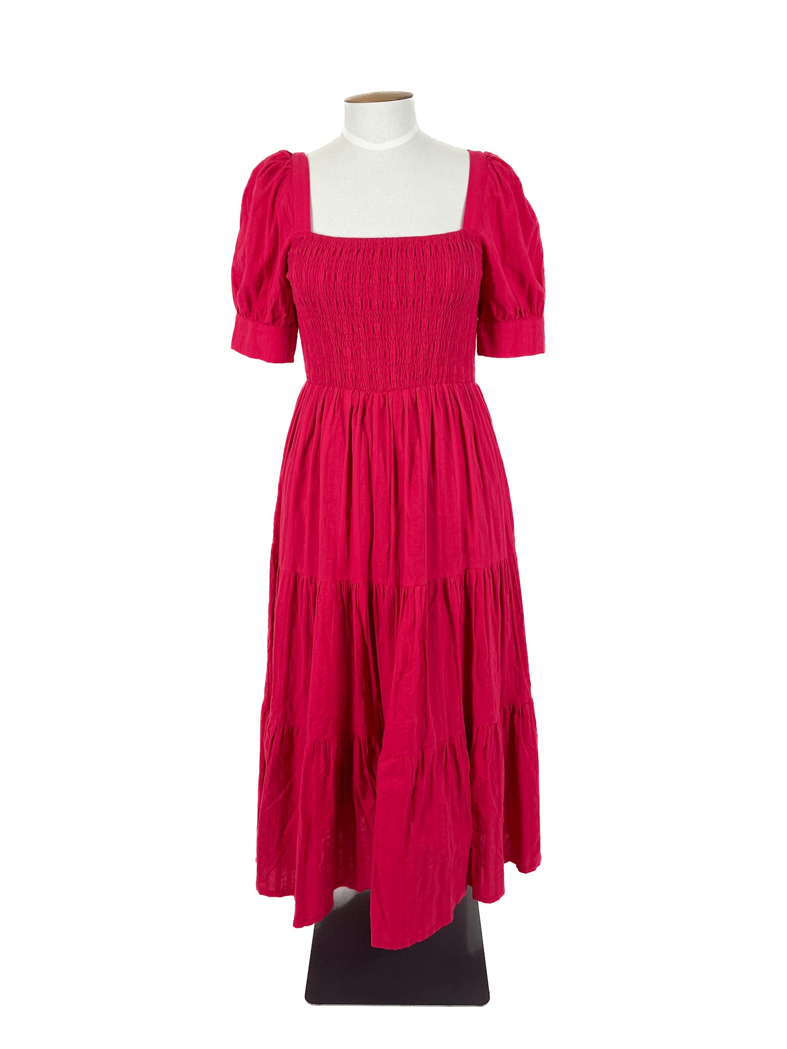 Among the Brave - Red Midi Dress (Size 12)