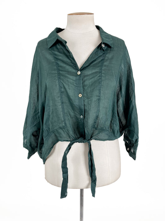 Blacklist | Green Casual Top | Size XL