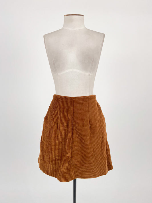 Ruby | Brown Casual Skirt | Size 8
