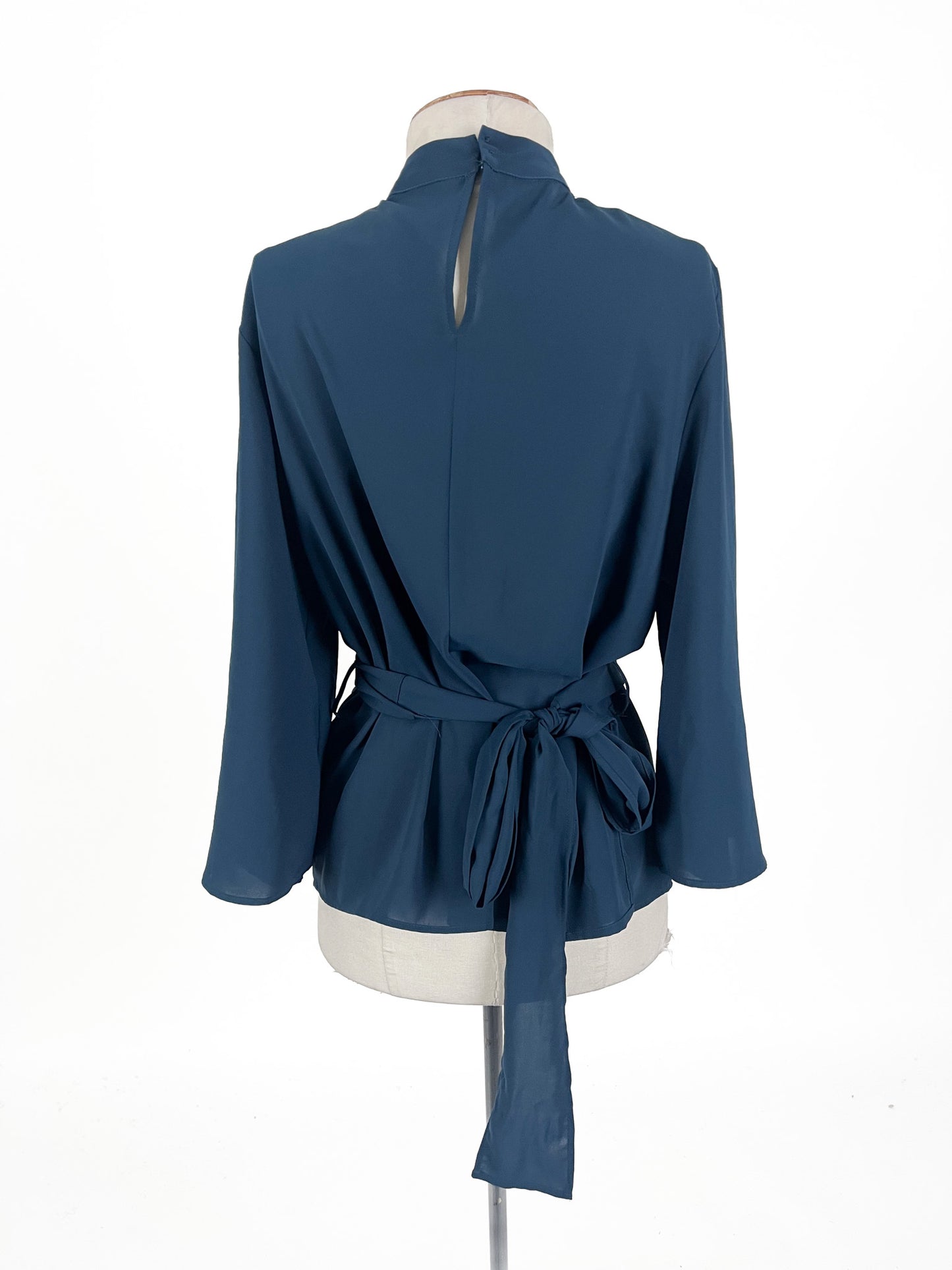 Zara - Navy Blouse (Size S)