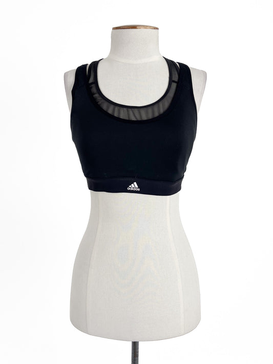 Adidas | Black Casual Activewear Top | Size S