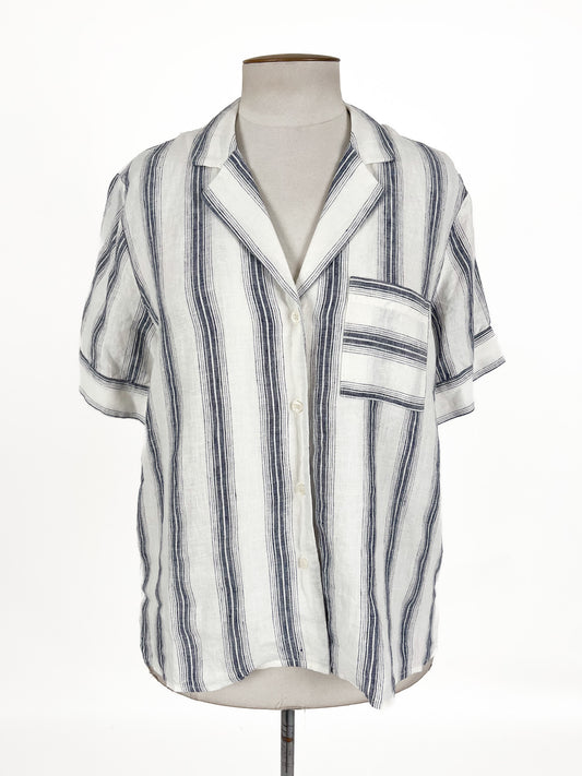 Trenery | White Casual Top | Size 12