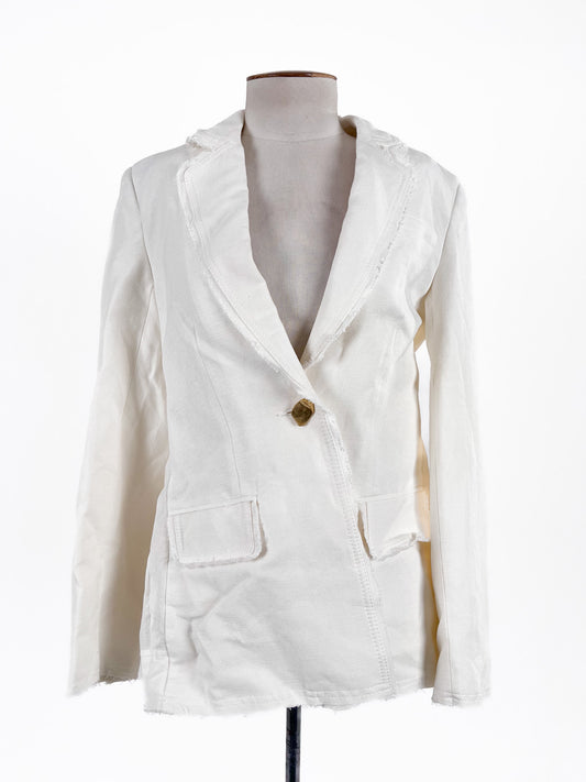 AJE | White Formal/Workwear Jacket | Size 6