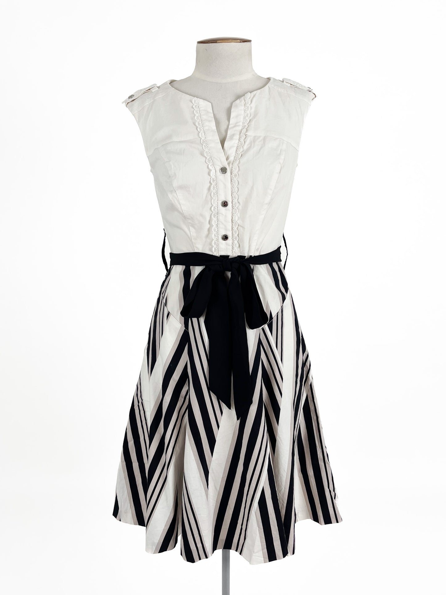 Karen Millen | Multicoloured Cocktail/Workwear Dress | Size 8